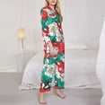thumbnail image 4 of Lsque Sanrio Pattern Long Sleeve Pajama Set for Women - Soft 2-Piece Sleepwear and Loungewear Set with Pockets, Comfy Nightwear, 4 of 8
