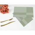 thumbnail image 6 of Unique Bargains Set of 8 Placemats for Kitchen Table Decor Green, 6 of 7