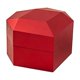 thumbnail image 3 of Caja para anillos con iluminación, pequeña reproducción de video, elegante pantalla incorporada, soporte para exhibición de anillos Rojo, 3 of 9