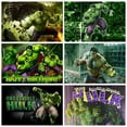thumbnail image 2 of Hulk Party Supplies Green Hero Backdrop,Hulk Theme Happy Birthday Party Banner for Hulk Anime Party Decoration, 2 of 2