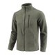 thumbnail image 1 of pstuiky Camisas casuales de manga larga para hombre, Chaqueta informal de invierno para hombre, color liso, con bolsillos con cremallera y manga larga, cuello alto xxl, 1 of 4