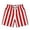 Red, variant on Boys Two Tone Print Athletic Shorts for Everyday Casual Outdoor Activities Lightweight Summer Bottoms