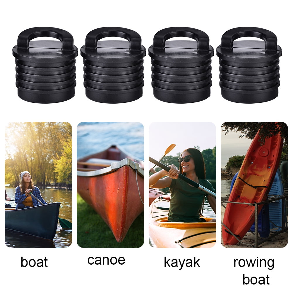 CYUYEYg 8 Pieces Kayak Scupper Plug Kit Universal Rubber Kayak Marine Boat Canoe Drain Holes Stopper Bung Kayak Accessories 