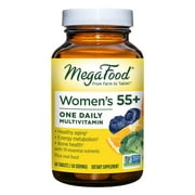 MegaFood Women's 55+, One Daily Multivitamin, 60 Tablets