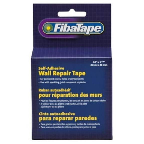 Multipurpose Wall Repair Drywall Tape-65' FBGLS DRYWALL TAPE