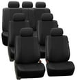 thumbnail image 2 of FH Group Universal Fit Leatherette Car Seat Covers for Car, SUV, Airbag Compatible, Split Bench Covers with Free Air Freshener - Full Set 3 Rows 7 Seater, 2 of 10