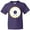 Purple, variant on Inktastic White Donut Youth T-Shirt