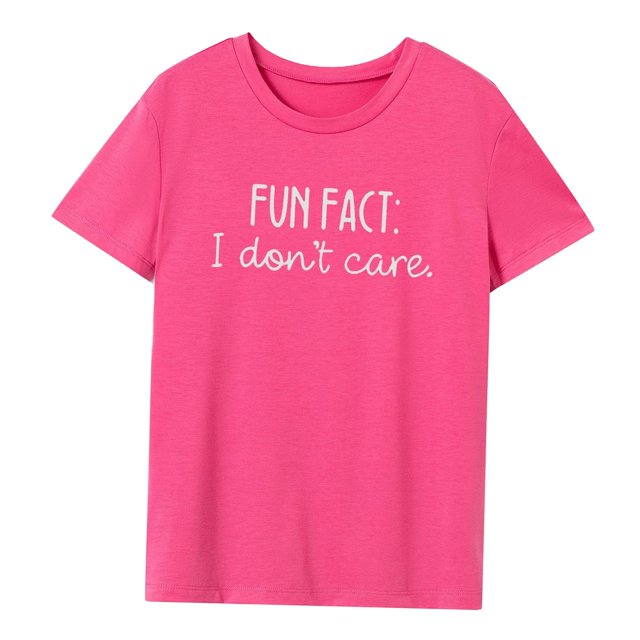 Camiseta para mujer Camiseta básica Ajuste regular Mujer Ropa deportiva clásica Camiseta con cuello redondo para viajes y desplazamientos M