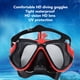 thumbnail image 3 of Gafas de natación para esnórquel HD impermeables antivaho buceo ANGGREK  Otros, 3 of 8