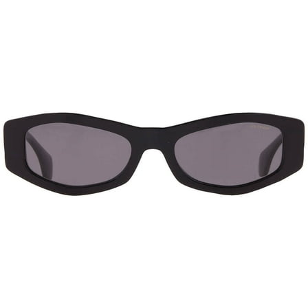 Versace Dark Grey Geometric Ladies Sunglasses VE4487 GB1/81 54