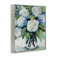 thumbnail image 4 of Stupell Industries Abundant White Hydrangeas Botanical & Floral Painting Gray Framed Art Print Wall Art, 11 x 14, 4 of 10