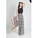 thumbnail image 4 of Pantalon tipo palazzo Roman Fashion /Juvenil, 2632 (Negro geometrico) negro M, 4 of 5