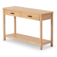 thumbnail image 5 of Safavieh Jaylessa Solid Wood 2 Drawer Console Table in Natural, 5 of 13