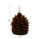 thumbnail image 4 of Fiudx Vela Led para Árbol de Navidad, Luz Sin Llama a Pilas, Brillo Cálido Parpadeante, Segura para Mascotas, Decoración para El Hogar, Dormitorio, Fiesta, Decoración Navideña, Tamaño de 10 Cm, 4 of 7