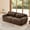 Chocolate, variant on Jopath 2-Seater Sofa Couches with Throw Pillows, Soft Fluffy Plush Fabric Bottom Anti-Slip Design,32D High Density Sponge for Gaming Reading Living Room Bedroom Chocolate