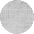 thumbnail image 1 of Ahgly Company Indoor Round Abstract Gray Modern Area Rugs, 8' Round, 1 of 4