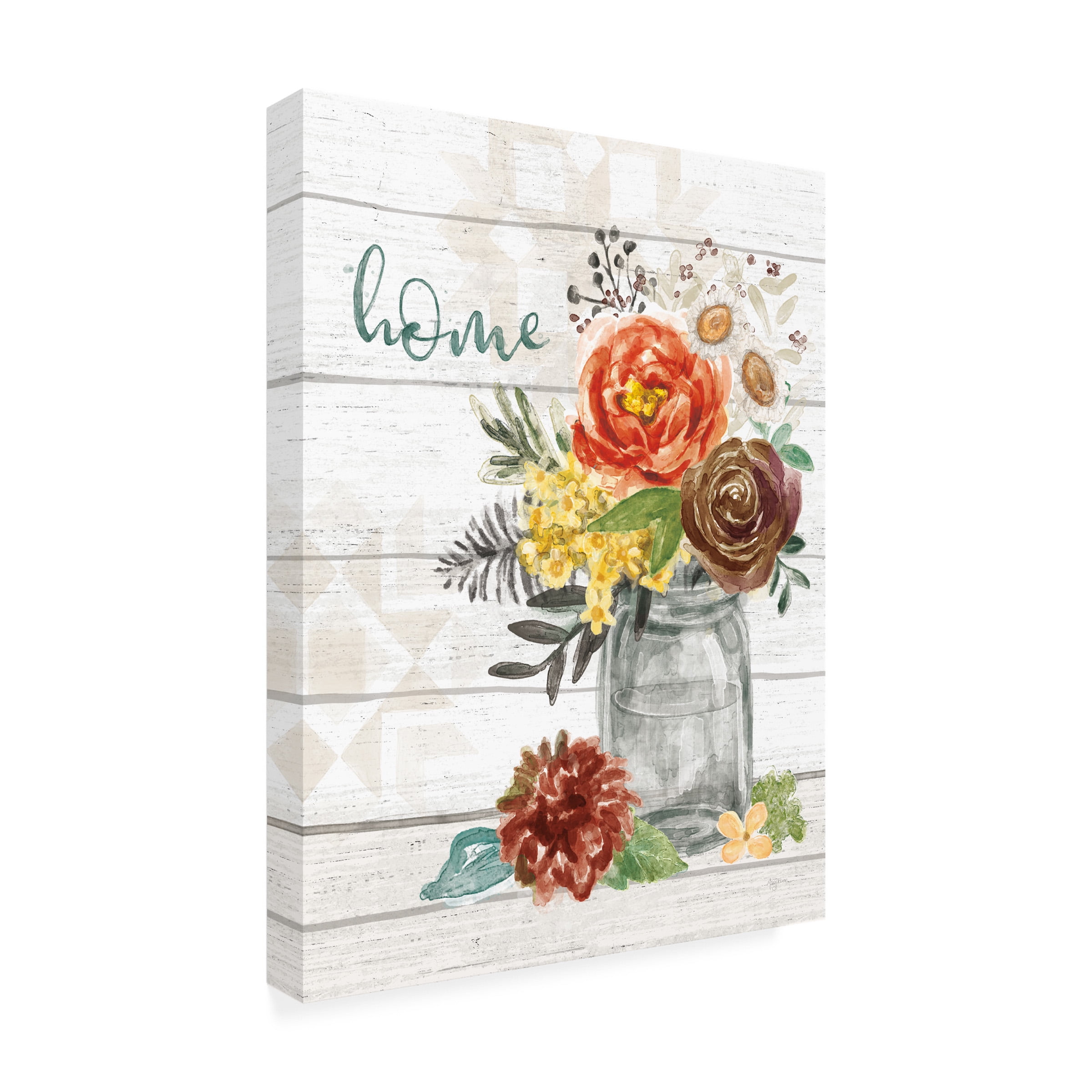 Mary Urban 'Flower Fest V' Outdoor All-Weather Wall Decor