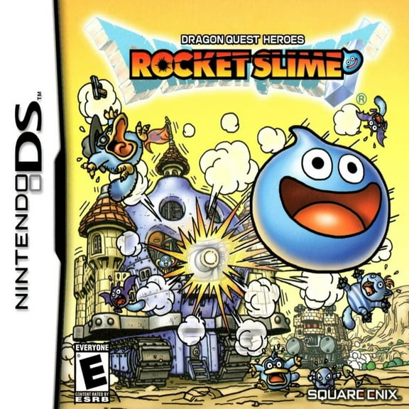 NDS Game Cartridge Dragon Quest Heroes Rocket Slime - (US Version) DS Game