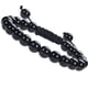 thumbnail image 1 of Pulseras unisex ajustables de macramé con piedras preciosas y cristales de poder curativo natural de 8 mm, 1 of 5