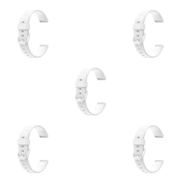Sidaley Correa de reloj de repuesto deportivo, correas de reloj de , correas transpirables, accesorios compatibles con White Blanco 5Conjunto