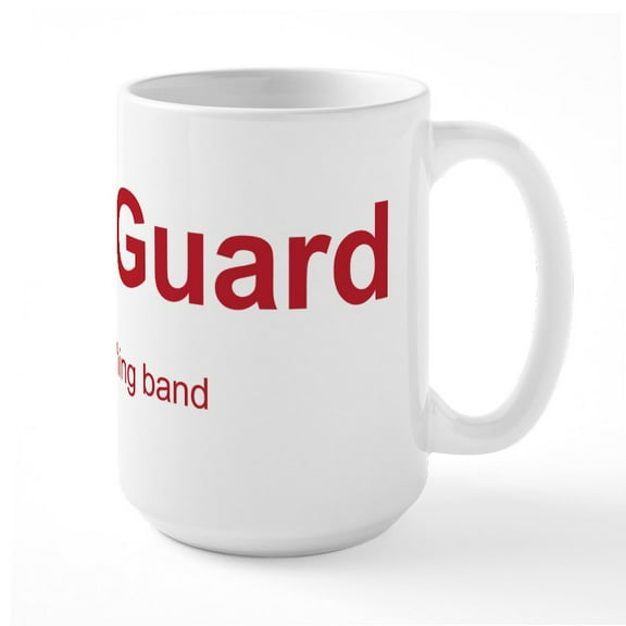 CafePress - Color Guard Definition - 15 oz Ceramic Large White Novelty Mug