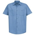thumbnail image 2 of Red Kap Men's Short Sleeve Industrial Work Shirt, 2 of 5