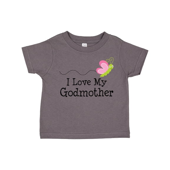 Inktastic I Love My Godmother Girls Toddler T-Shirt