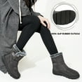 thumbnail image 6 of Ablanczoom Snow Boots for Womens: Warm Fur No-slip Winter Woman Ankle Booties, 6 of 6