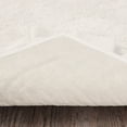 thumbnail image 2 of VHC Brands Burlap Ruffled Bath Mat, Antique White, 20x30, 2 of 5