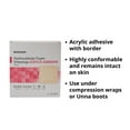 thumbnail image 2 of McKesson Hydrocellular Foam Dressings, Sterile, Acrylic Adhesive, Dimension 6 in x 6 in, Pad 4 in x 4 in, 10 Count, 1 Pack, 2 of 8