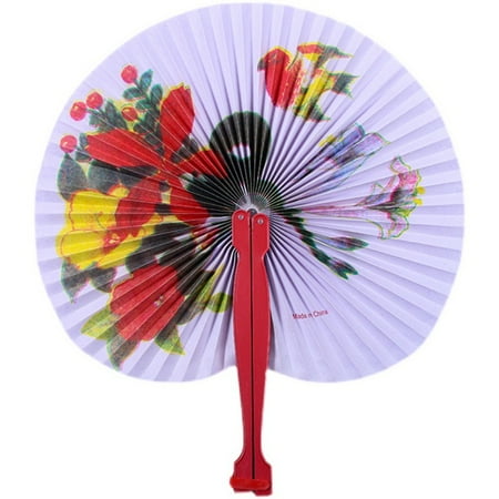 

Chinese wind folding paper fan nostalgic childhood classic retro paper fan children s toys small folding fan