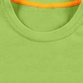 thumbnail image 5 of Miluxas Girls Solid Color 2 Piece Outfits Short Sleeve T Shirts Sport Pants Matching Lounge Set Green 5-6 Years, 5 of 8