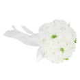 thumbnail image 3 of Ramo de boda, novia sosteniendo espuma con flores, borde de encaje, creatividad, suministros, ramo pequeño, 3 of 5