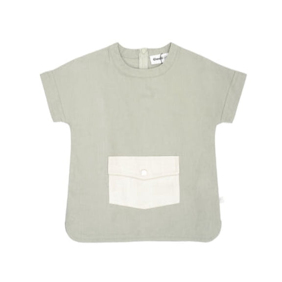 Boys Green/Ivory T-Shirt