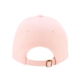 thumbnail image 3 of Time and Tru Solid Baseball Hat- Pink Starlight, 3 of 3