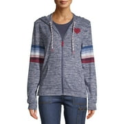 EV1 from Ellen DeGeneres Ombre Stripe Hoodie Women's