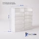 thumbnail image 3 of Zapatera Armable Organizador con Puertas 24 Pares - Color Blanco, 3 of 5