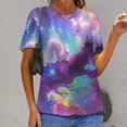 thumbnail image 6 of Funny Squirrel Women's Short Sleeve T-Shirt Crew Neck Casual Summer Trendy Loose Fit Tops, 6 of 6