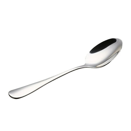 

Gzztg 1010 Smooth Handle Tableware Stainless Steel Spoon Coffee Spoon Fruit Fork