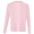 thumbnail image 5 of Women's Business Blazer Casual Open Front Long Sleeve Notched Lapel Suit Jacket Lightweight Y2K Coat Fall Outfits, 5 of 7