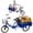 Blue, variant on ICEELF 20 Inch Adult Tricycle, 3-Wheel Cruiser Bike for Women, Men and Seniors, Passenger and Cargo Trike with Front Basket, Low Step-Through Bicycle for Shopping, Recreation and Outdoor Riding