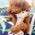 thumbnail image 2 of Injueey Juguete para perro chillón, pastel relleno, juguete de peluche para juguete interactivo, celebración con estilo, pastel de Kits de decoración para fiestas Marrón, tipo 1 8.5 pulgadas, 2 of 6