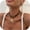 Starfish, variant on Chunky Gold Necklaces for Women, Boho Fashion Leopard Print Metal Oval Resin Chain Punk Multilayer Choker Paperclip Cuban Link Chain Hip Hop Statement Necklace