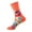Orange, variant on GDREDA No Show Socks Women Geometric Print Socks for Mens Womens Socks Print Socks Long Novelty Funky Cute Socks 1Pack Yellow,