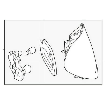 Genuine OE Mercedes-Benz Tail Lamp Assembly - 205-906-21-02