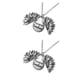 thumbnail image 2 of Collar de girasol Qarigey accesorio para mujer colgante brillante cadena de eslabones de Oro rosa, 2 of 6