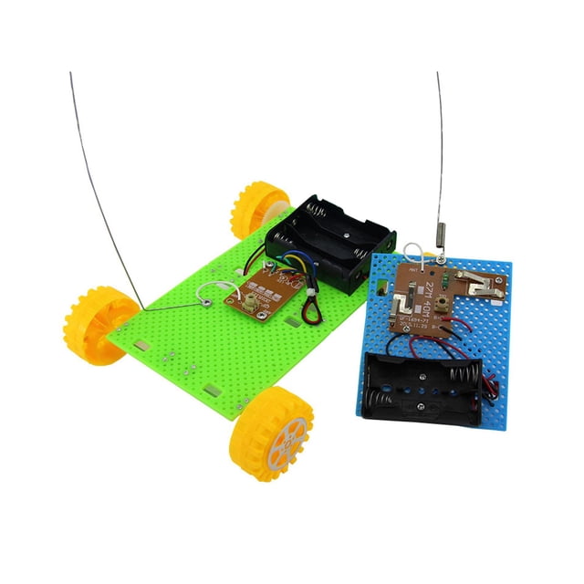 Kit de construcción de modelos de Ciencias de Toy de RC Car RC Desarrollo de juguete Modelo de vehículo hecho a mano Rompecabezas 3D para niños Regalo