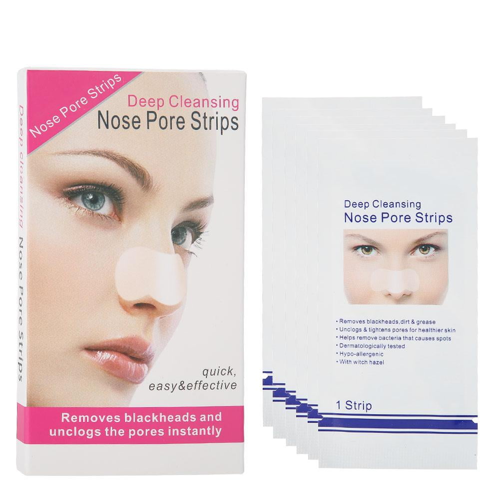 Tebru 14pcs Deep Cleaning Pore Strips Blackhead Acne Removal Mask Skin