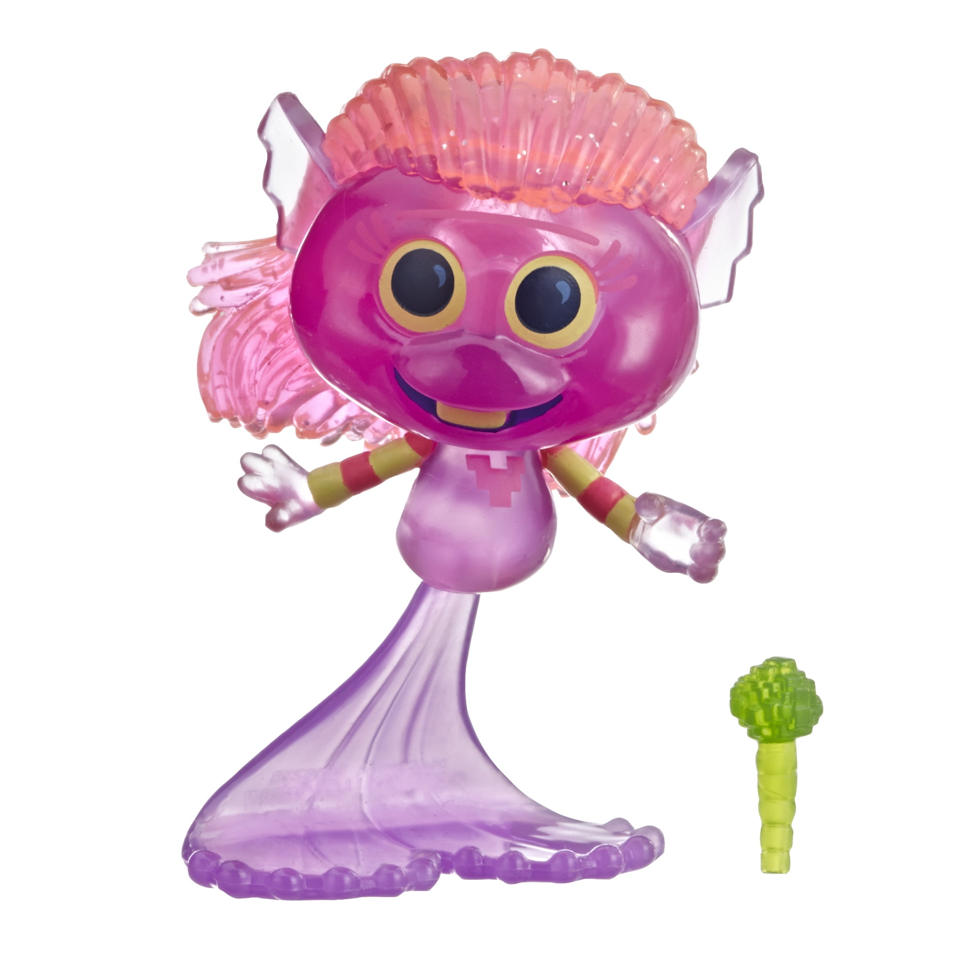 Details about   Trolls World Tour Poppy Styling Head New 2019 Dreamworks Hair Comb Crown 