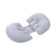 thumbnail image 1 of Almohada de embarazo para dormir de cuerpo entero, suave y ligera, para maternidad. Gris, 1 of 9
